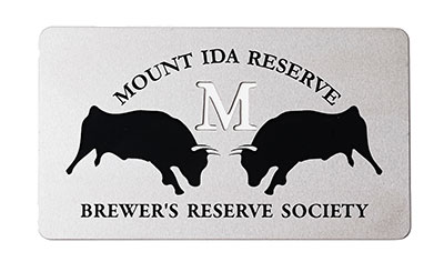 Brewer’s Reserve Society Card